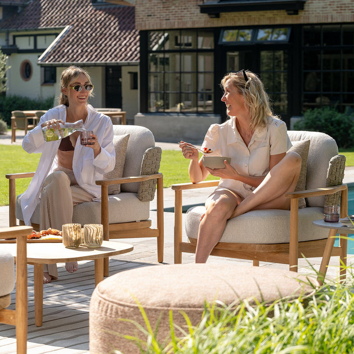 Boho Loungeset Teak | Jati en kebon