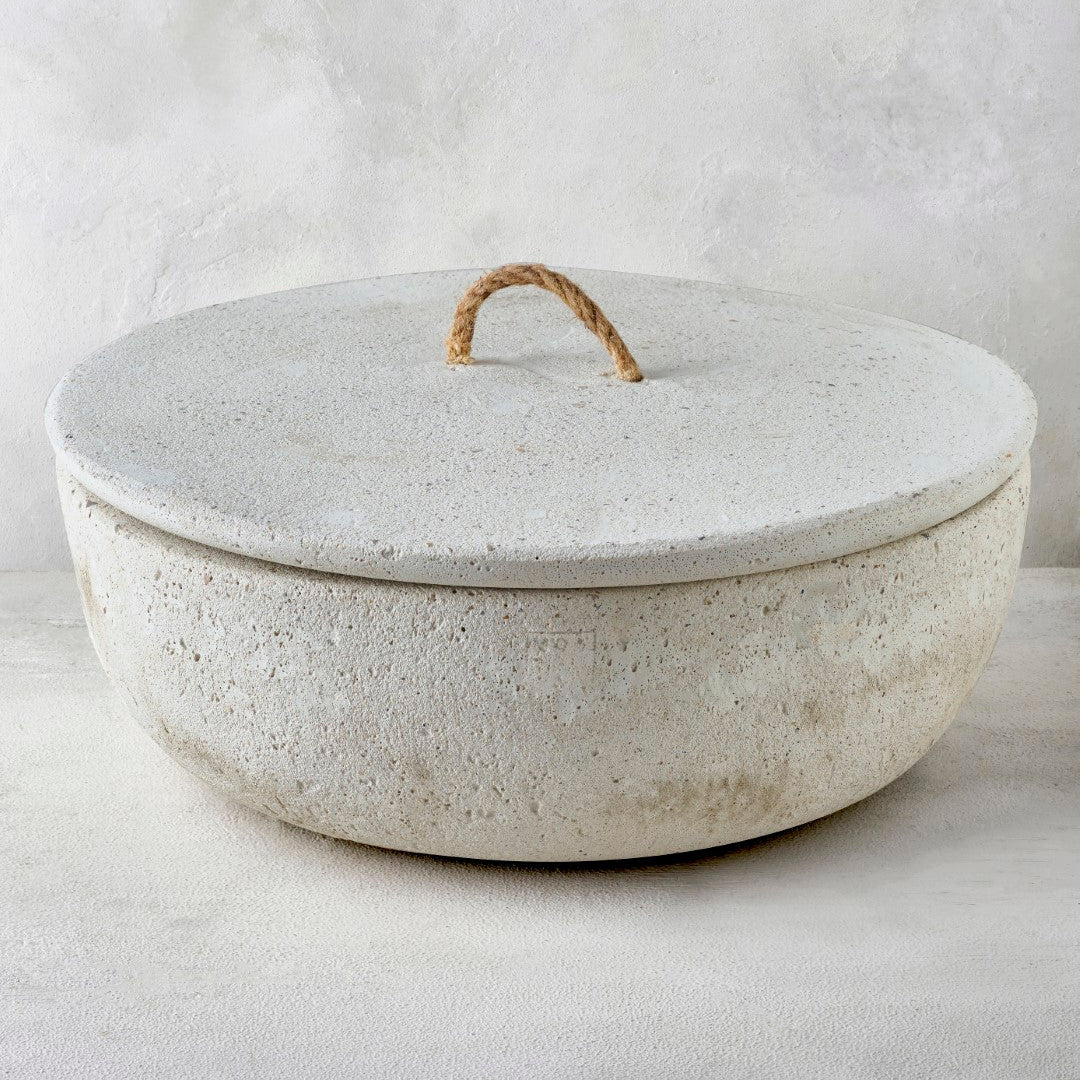 Urban Outdoor kaars XXXL Ecru + deksel