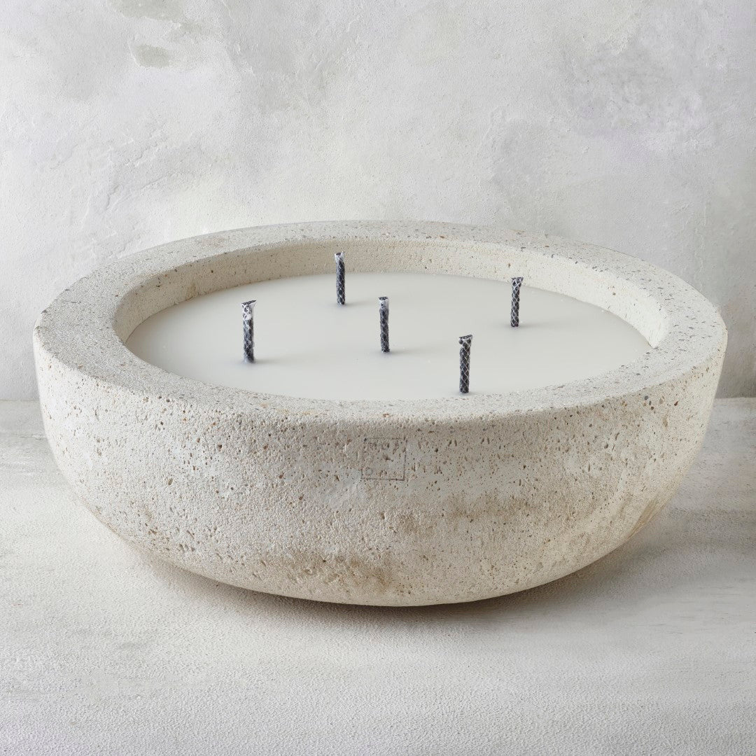 Urban Outdoor candle XXXL Ecru + lid – Jarderi