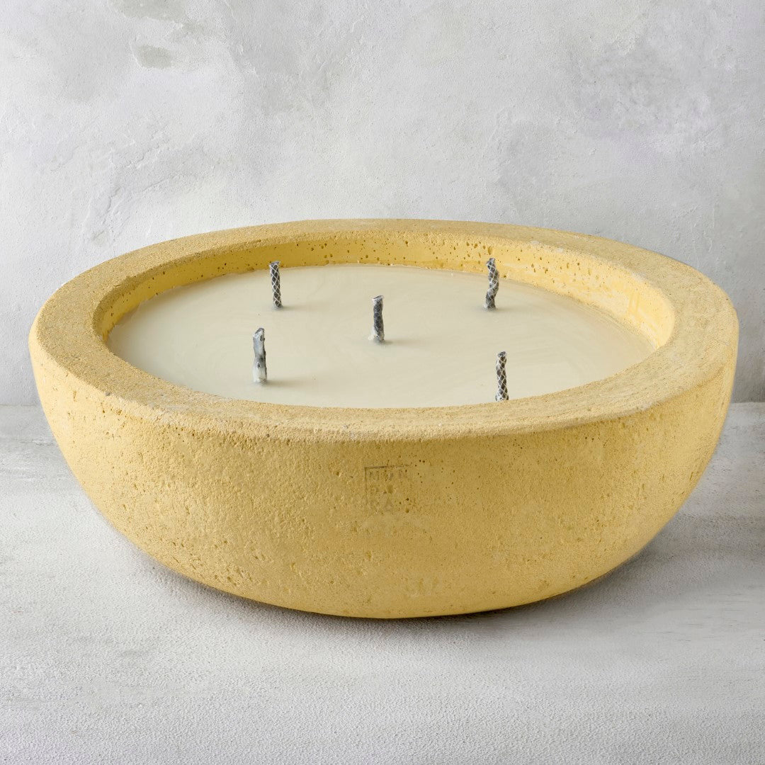 Urban Outdoor kaars XXXL Mustard + deksel