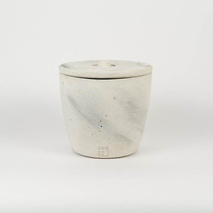 Urban Outdoor kaars Large Grey + deksel