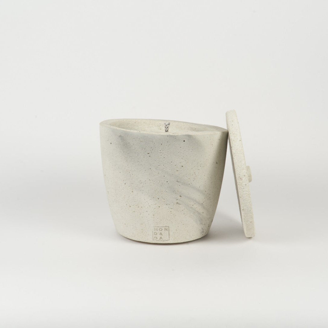 Urban Outdoor kaars Medium Grey + deksel