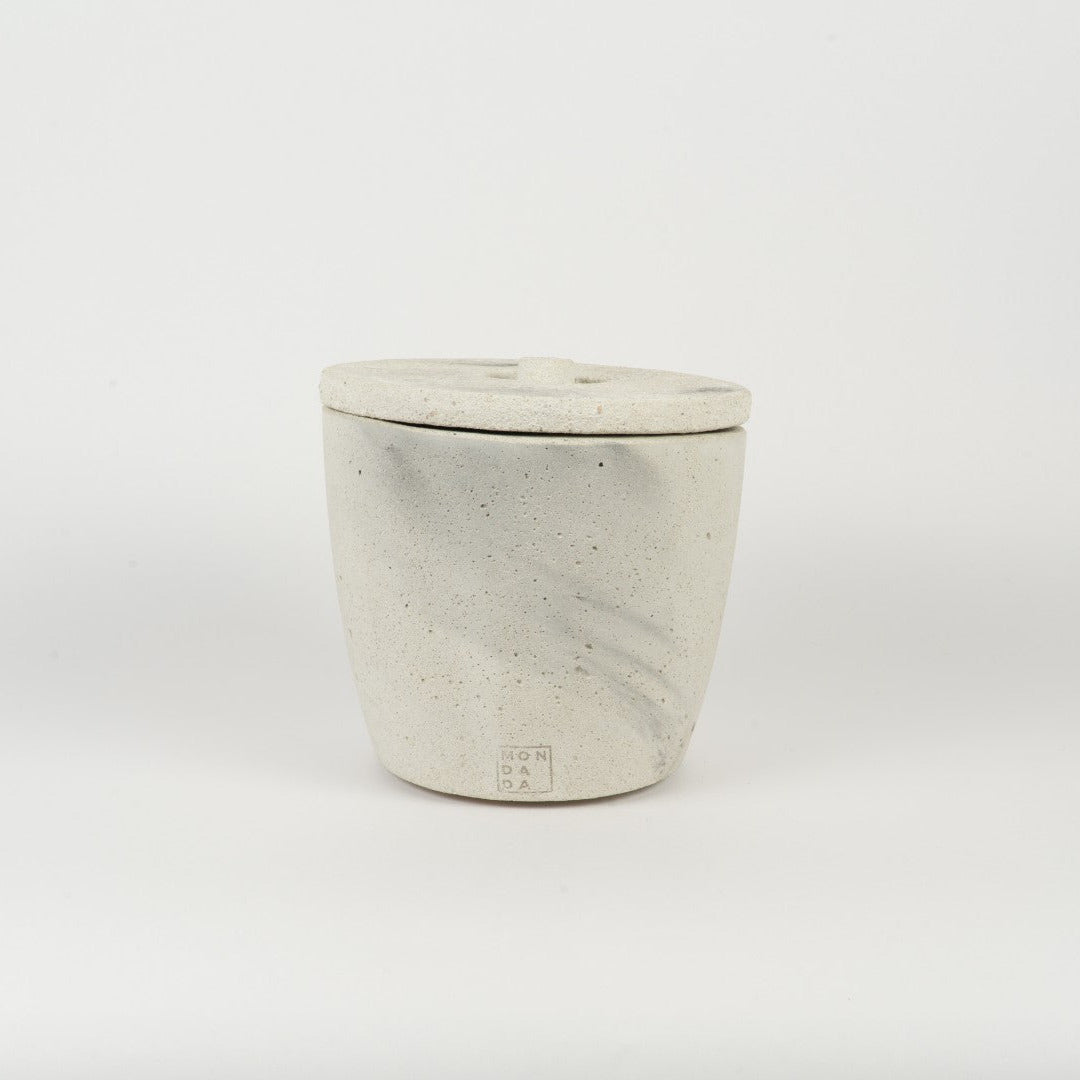 Urban Outdoor kaars Medium Grey + deksel