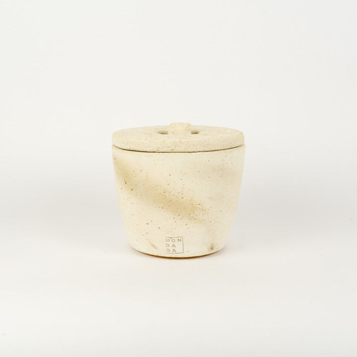 Urban Outdoor kaars Small Ecru + deksel