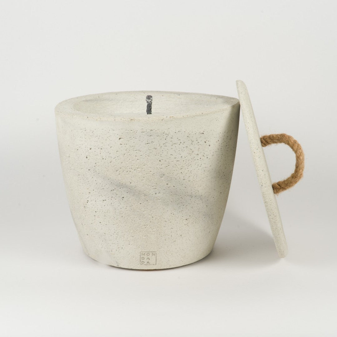 Urban Outdoor kaars XL Grey + deksel