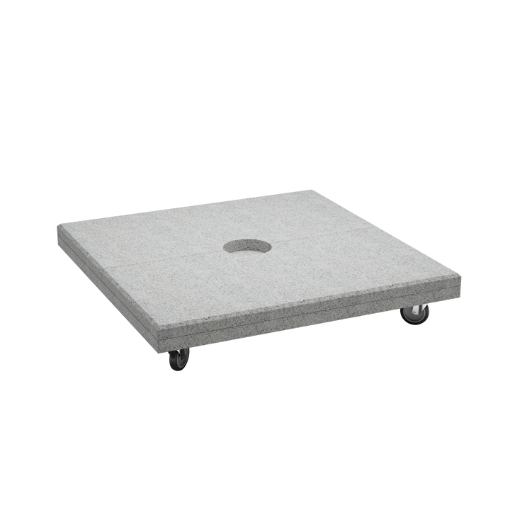 Lima luxe zweefparasol 400x400cm linen