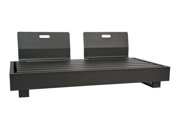 Bari Loungeset Charcoal mat