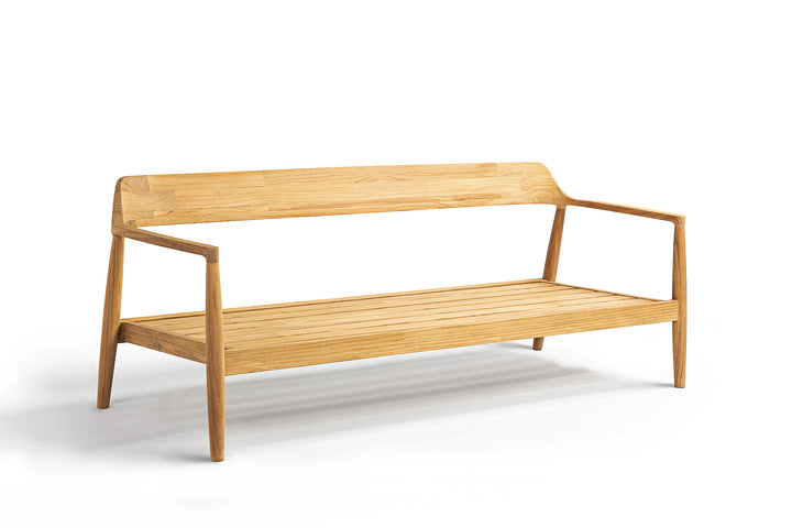 Tofino 3-zit loungebank in teak