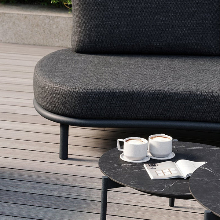 Organo loungeset in antracite aluminium en all-weather kussens