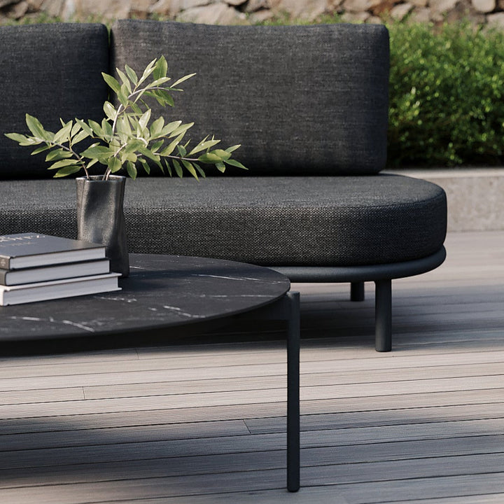 Organo loungeset in antracite aluminium en all-weather kussens