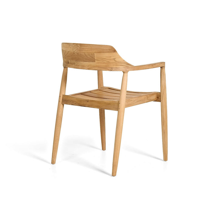 Tofino stapelbare tuinstoel in teak