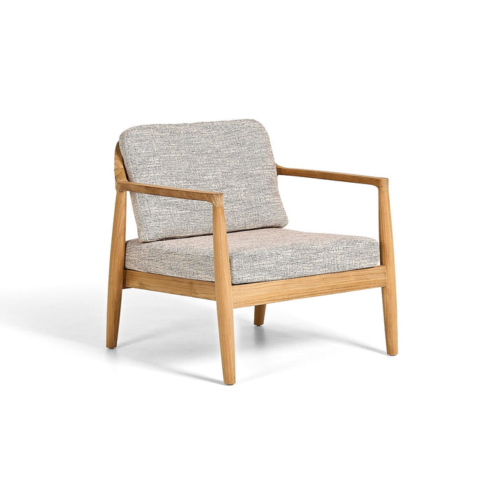 Tofino 1-zit loungezetel in teak