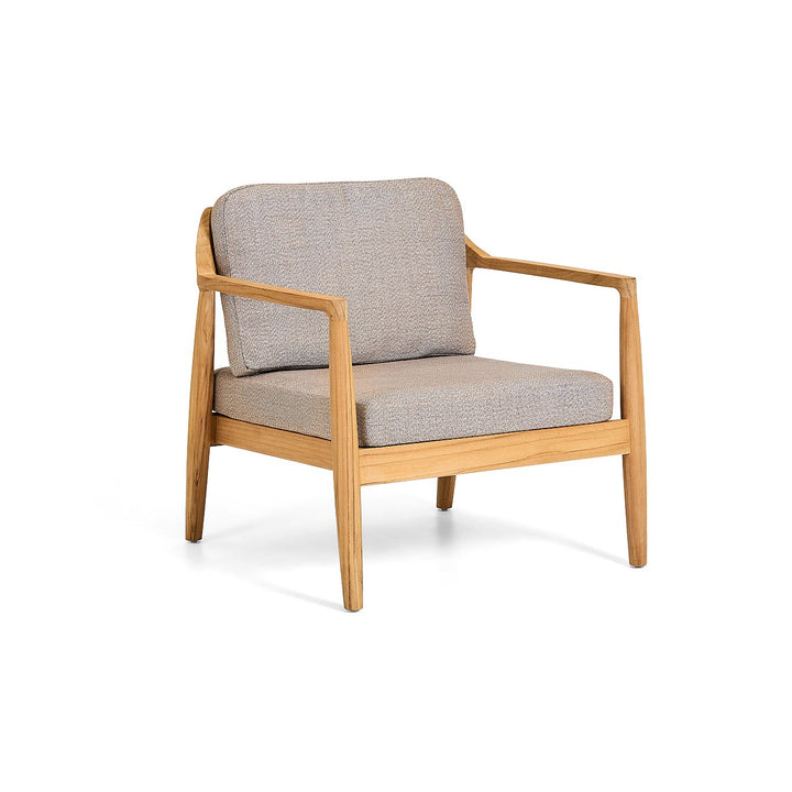 Tofino 1-zit loungezetel in teak