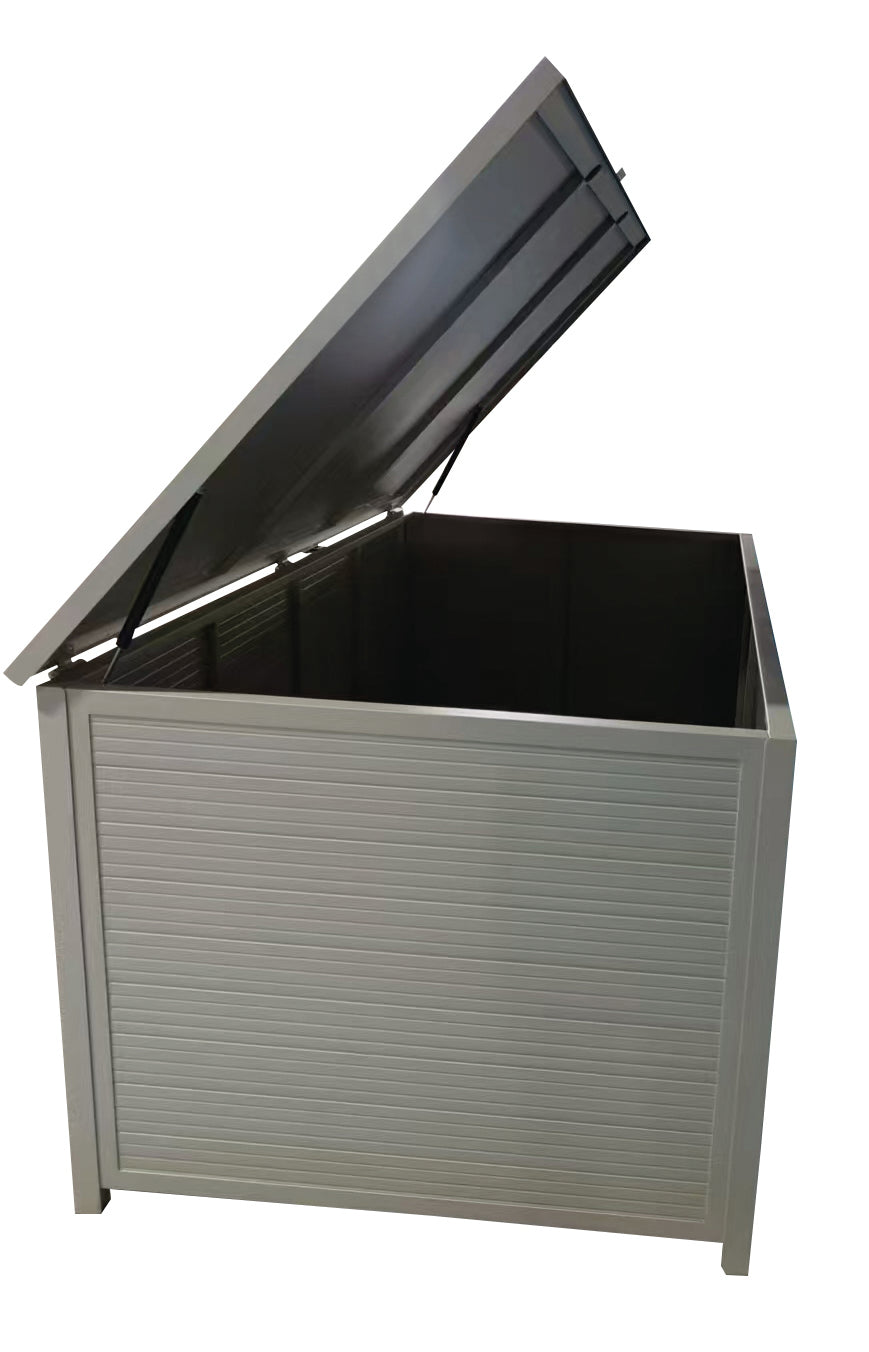 Roma cushion box alu charcoal L 170 x W 88 x H 85cm