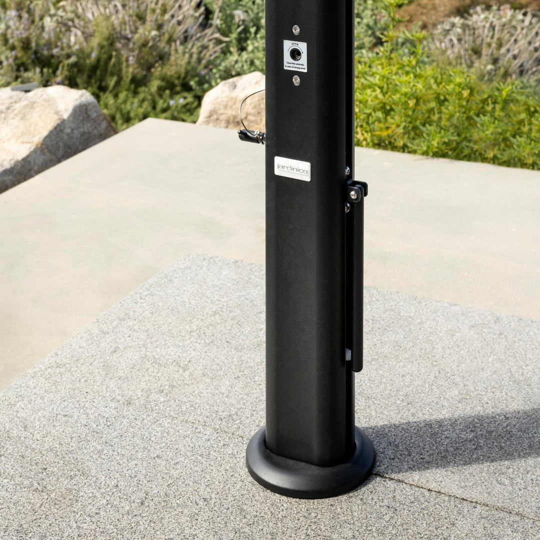 Lima luxury cantilever parasol 400x400cm