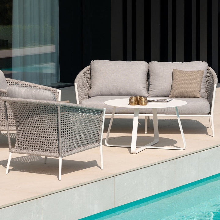 Safara loungeset white mat