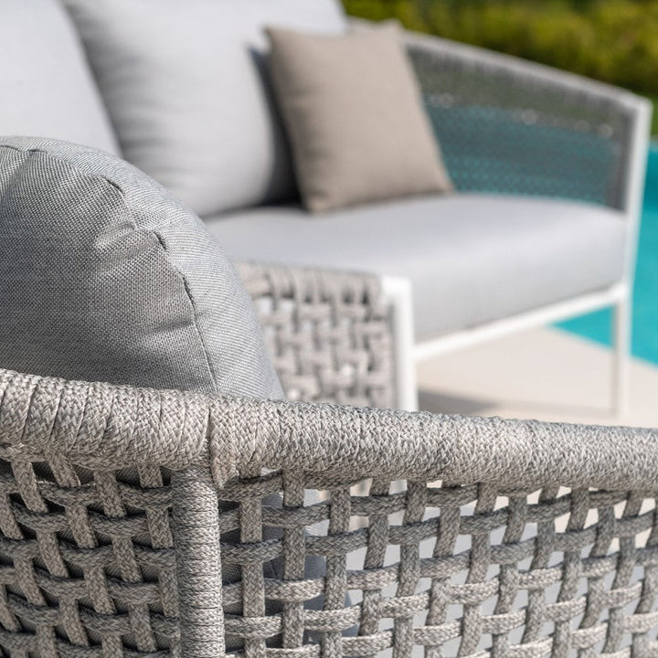 Safara loungeset white mat