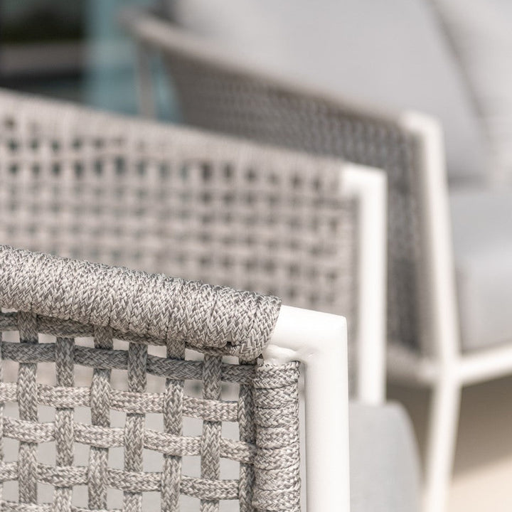 Safara loungeset white mat