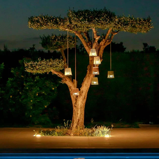 Lunar Parasol LED lighting