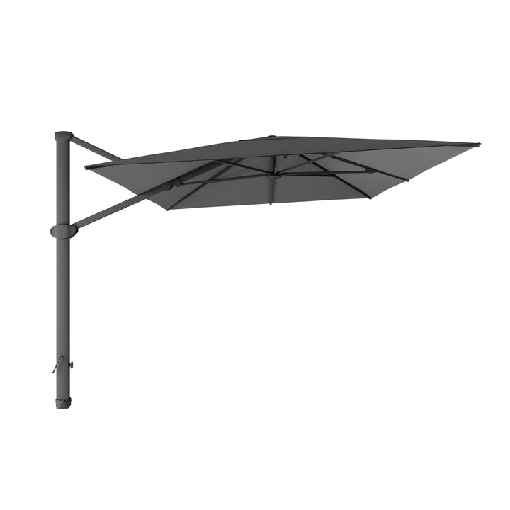Lima luxury cantilever parasol 300x400cm black