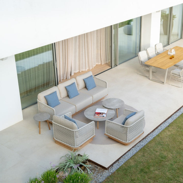 Ensemble de salon Acri | Teck dans le jardin