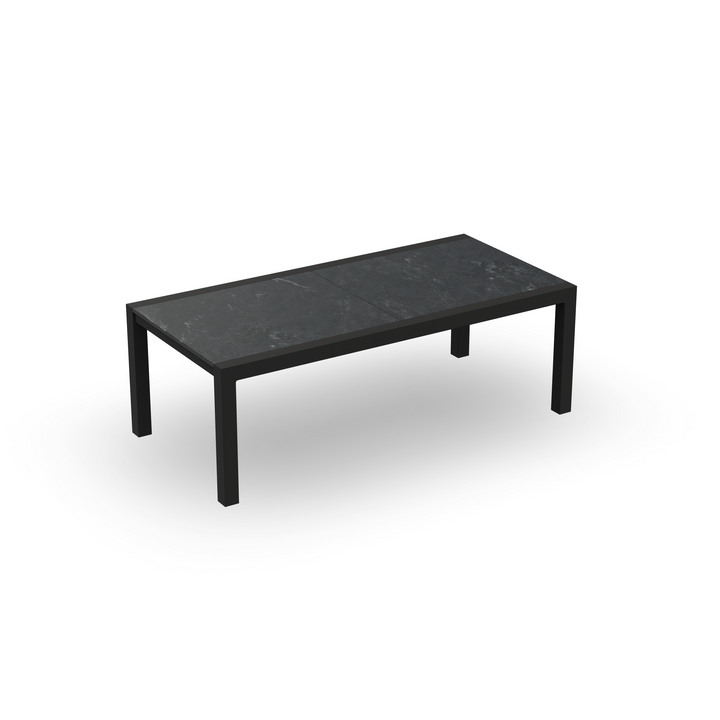 Livorno tafel 220-330x105 charcoal mat graphite grey