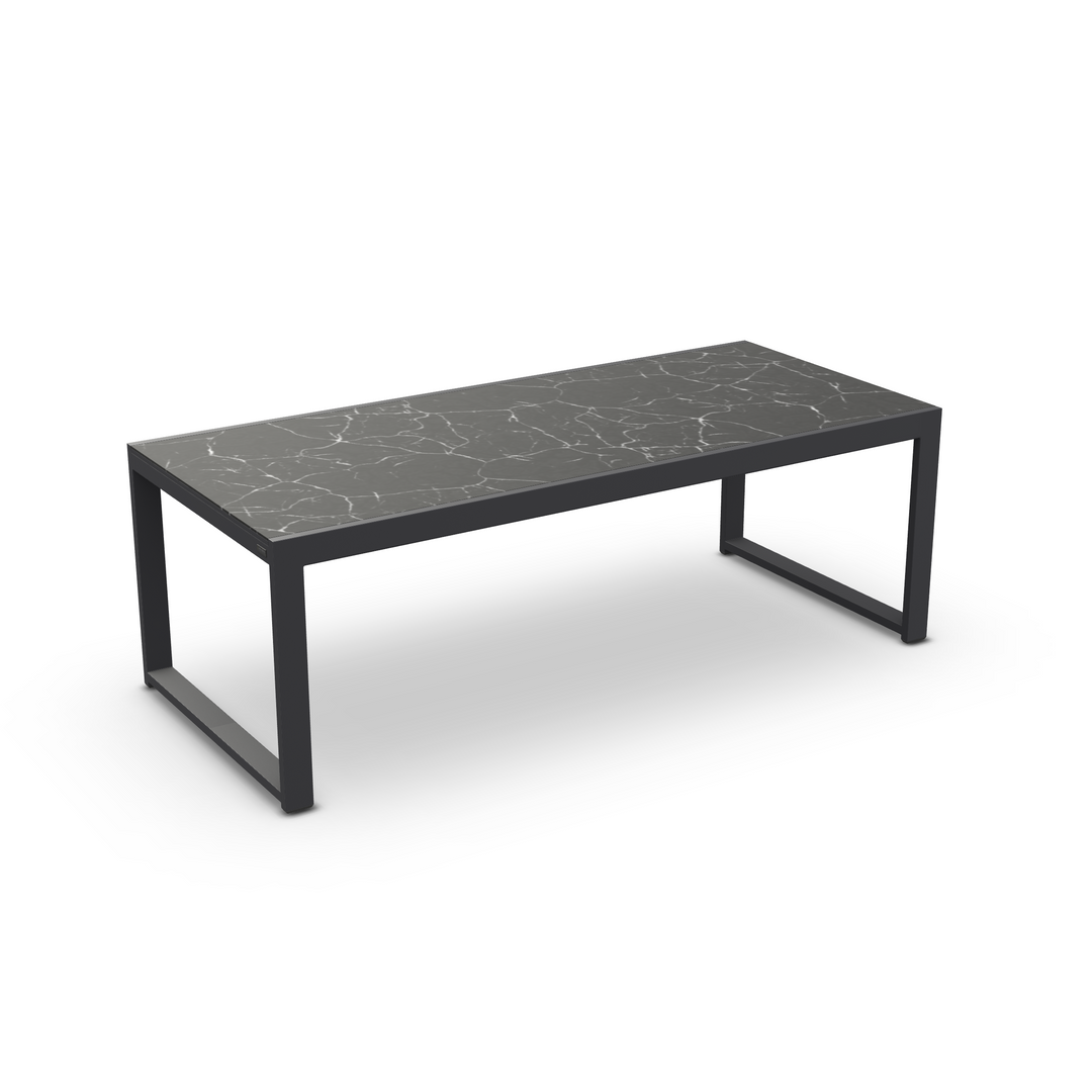 Vigo tafel 220-330x105 black mat
