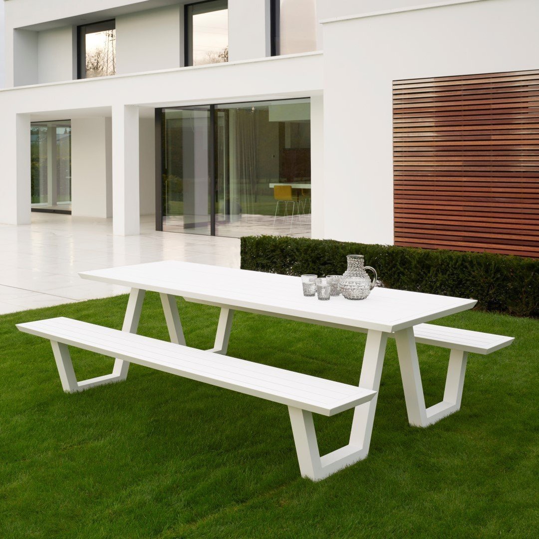 Bologna Picnic Table White
