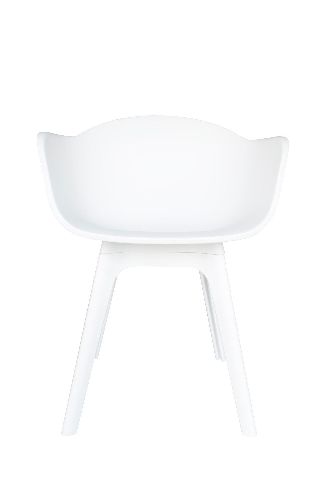 Table Xianx Ø175cm | Siège baquet Mona blanc