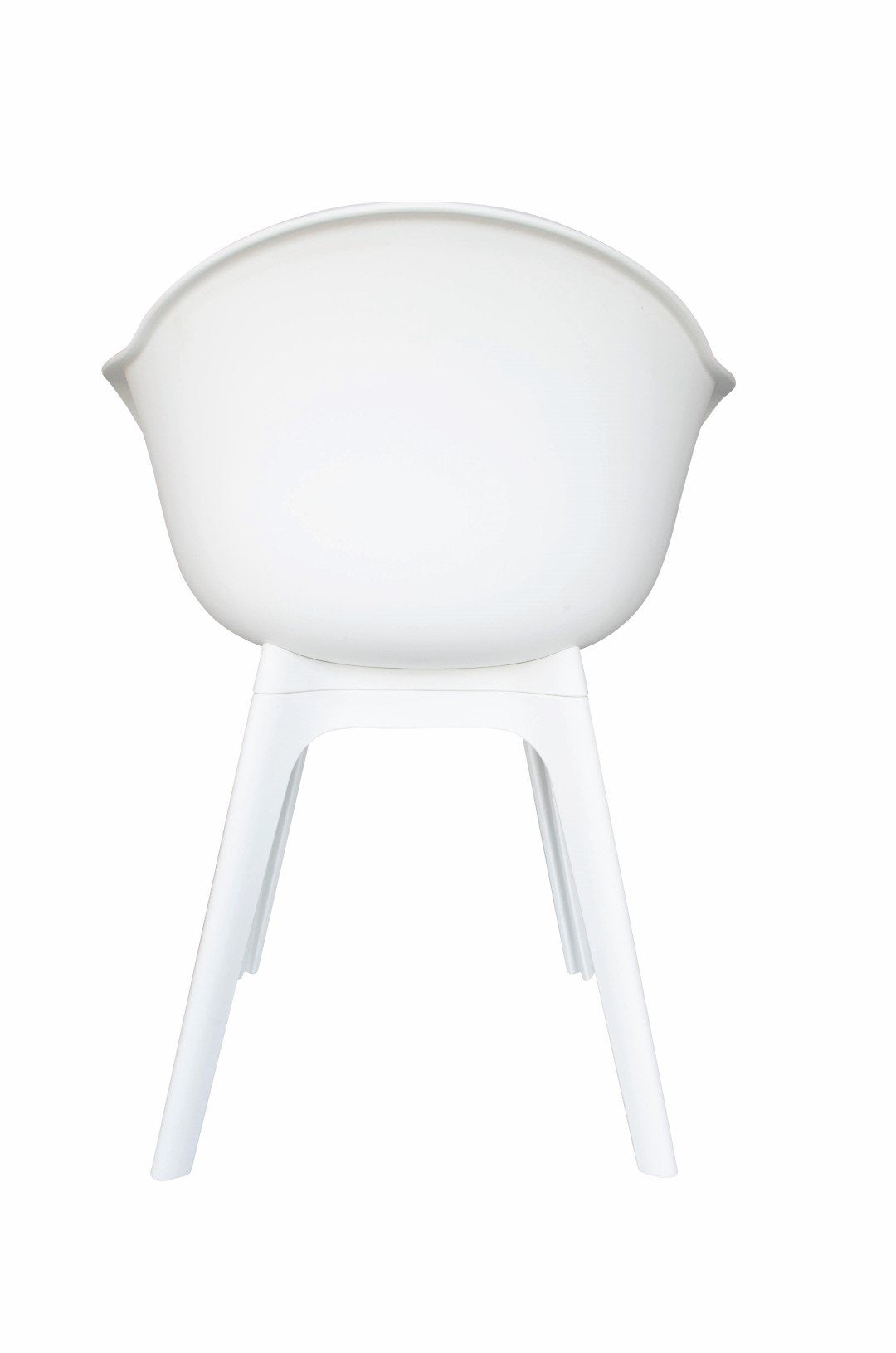 Table Xianx Ø175cm | Siège baquet Mona blanc