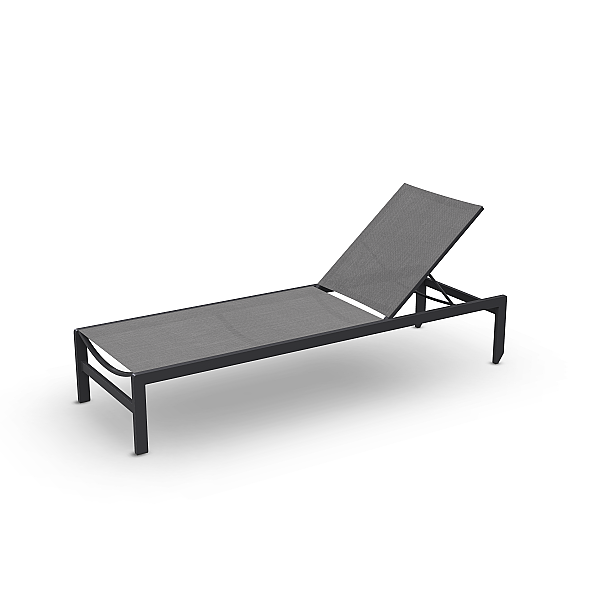 Sylth Lounger Charcoal | Silver grey - Jarderi