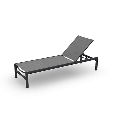 Sylth Lounger Charcoal | Silver grey - Jarderi