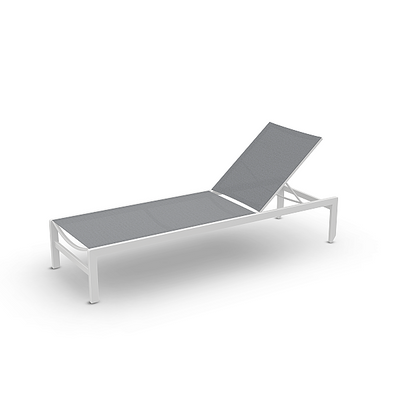 Sylth Lounger White | Light grey - Jarderi