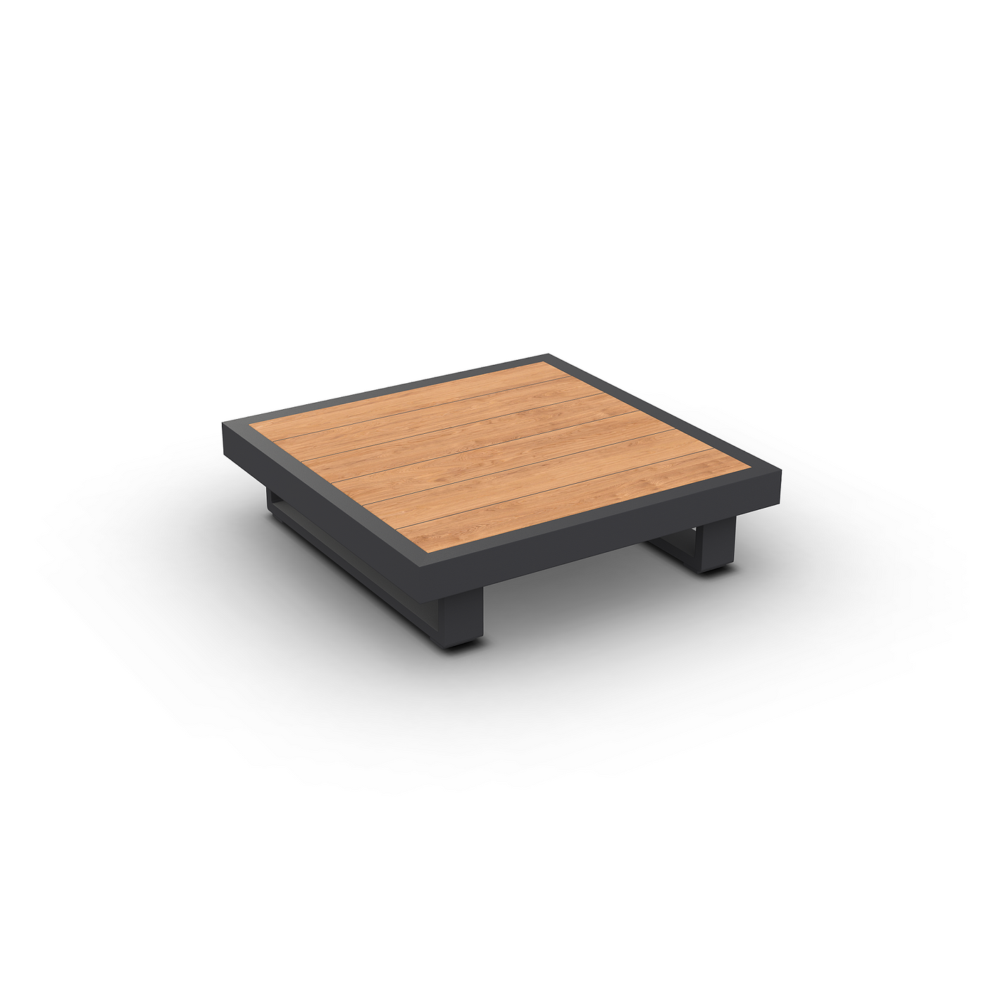 Fano Koffietafel charcoal 90x90x22cm