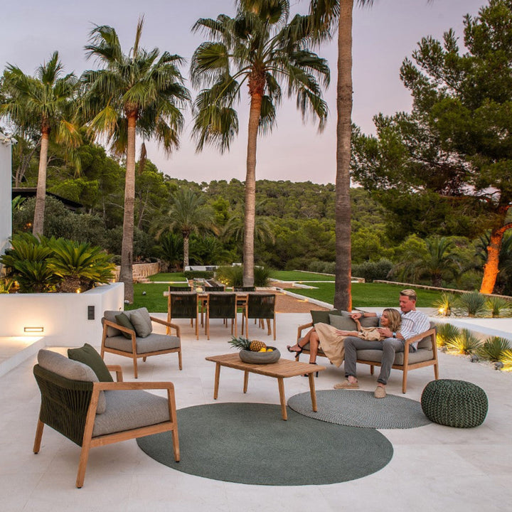 Ensemble de salon Ritz en teck | Teck dans le jardin