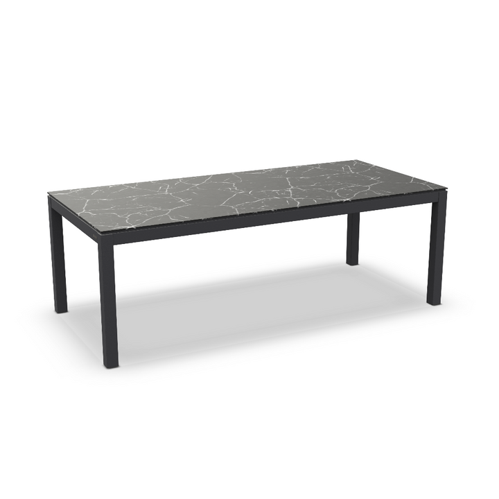 Danli tuintafel charcoal mat 280x100 - Jarderi