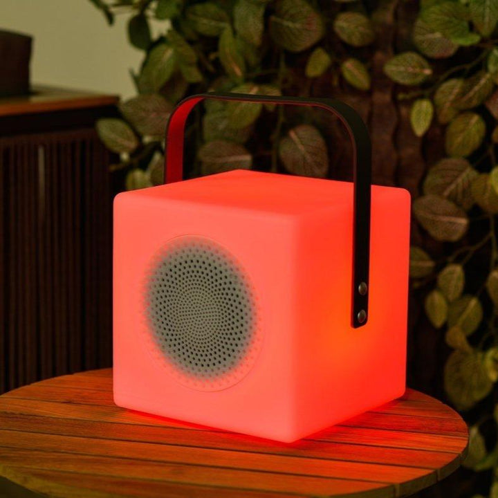 Lampe d'ambiance Blocko In &amp; Outdoor + haut-parleur Bluetooth