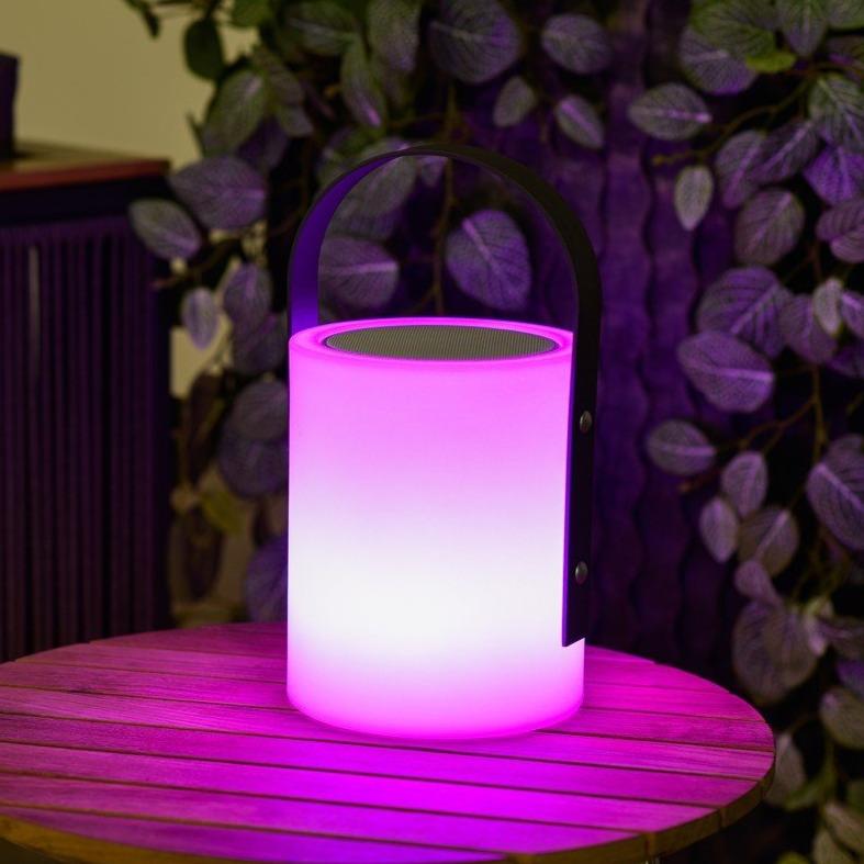 Lumière d'ambiance Rondo In- &amp; Outdoor + haut-parleur Bluetooth