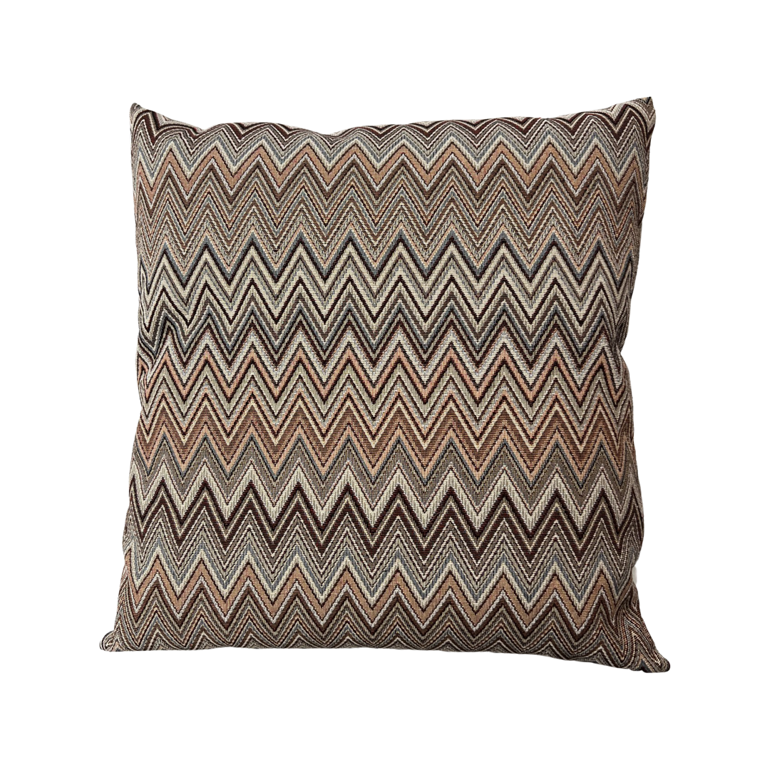 Coussin Mmio Zigzag Sable Fin 45x45