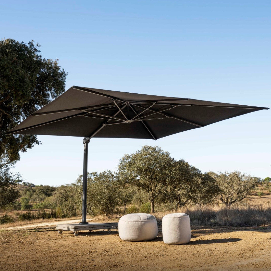 Lima luxe zweefparasol 400x400cm