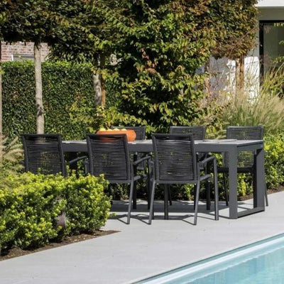 Vigo Keramiek | Sevilla rope charcoal mat