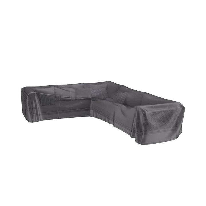 Housse de salon de jardin en L 355x275x100x70 Gauche