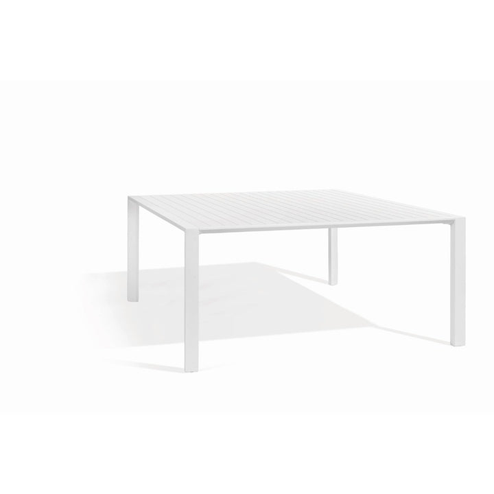 Metris tafel white mat 160x160