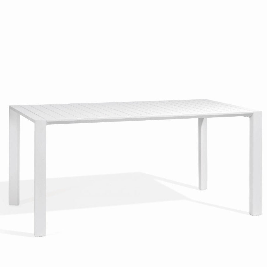Table Metris blanc mat 160x80 