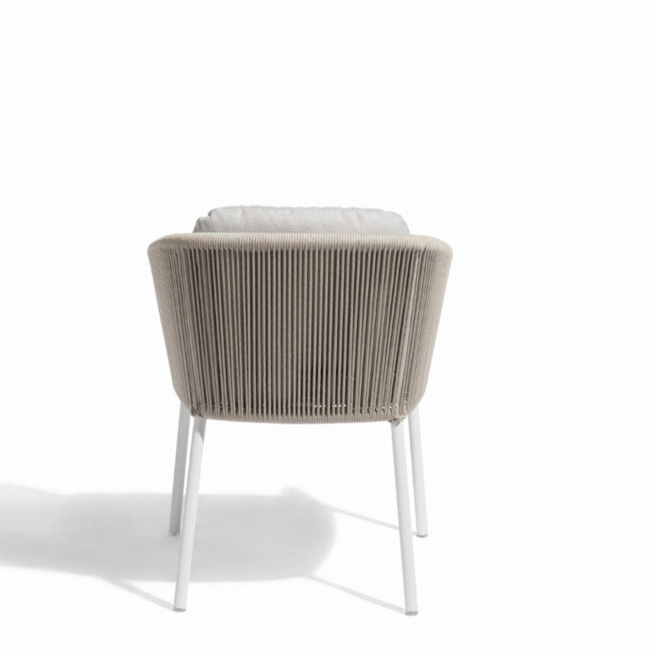 Omer dining white/sand