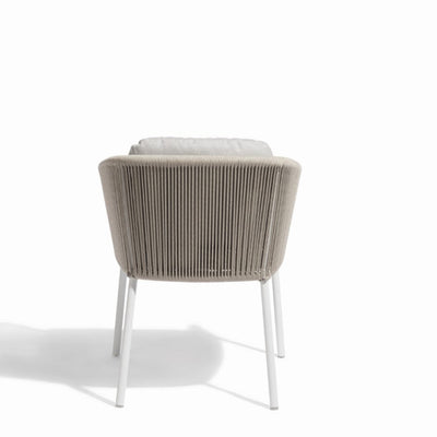 Omer dining white/sand