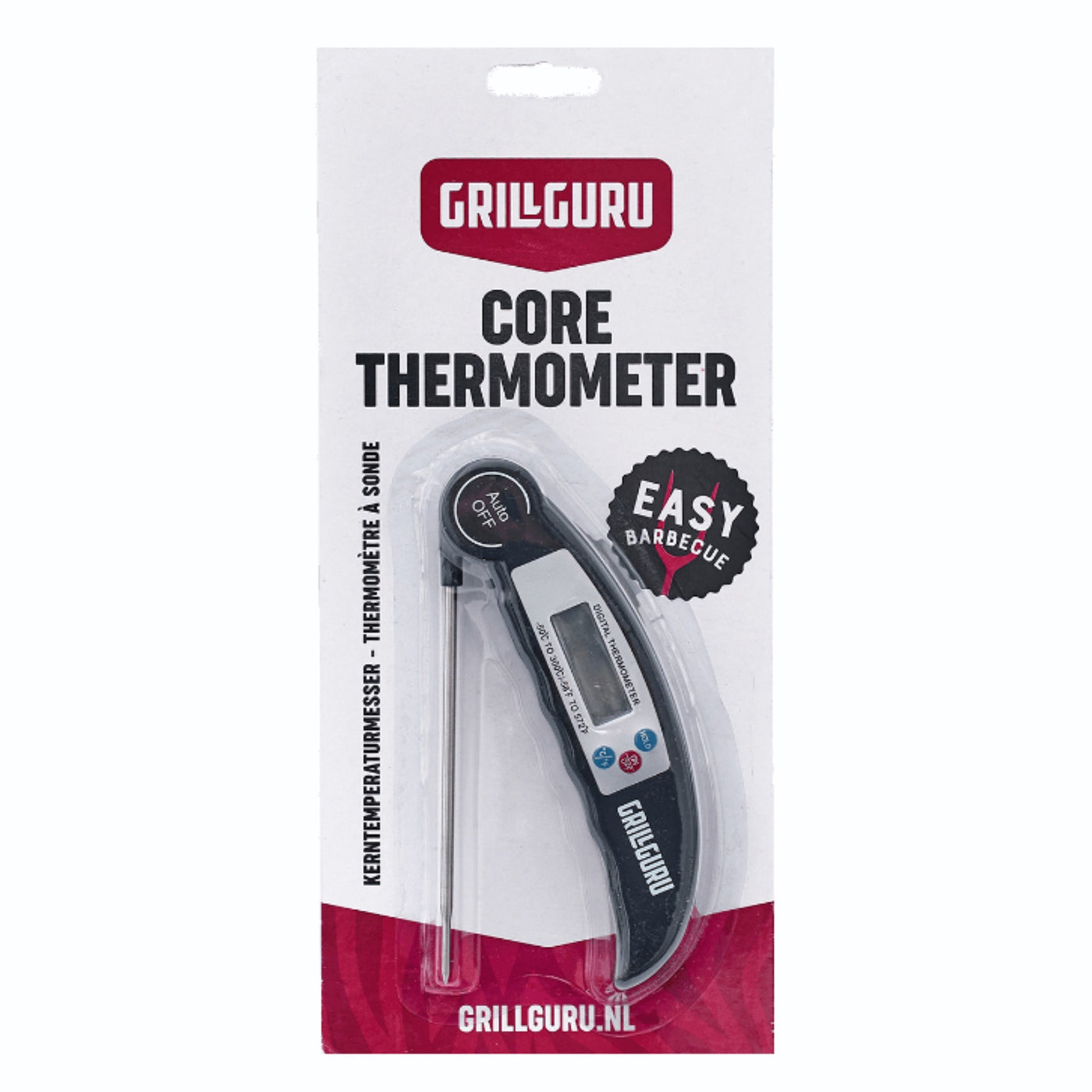 Gourou des grillades | Thermomètre à cœur 