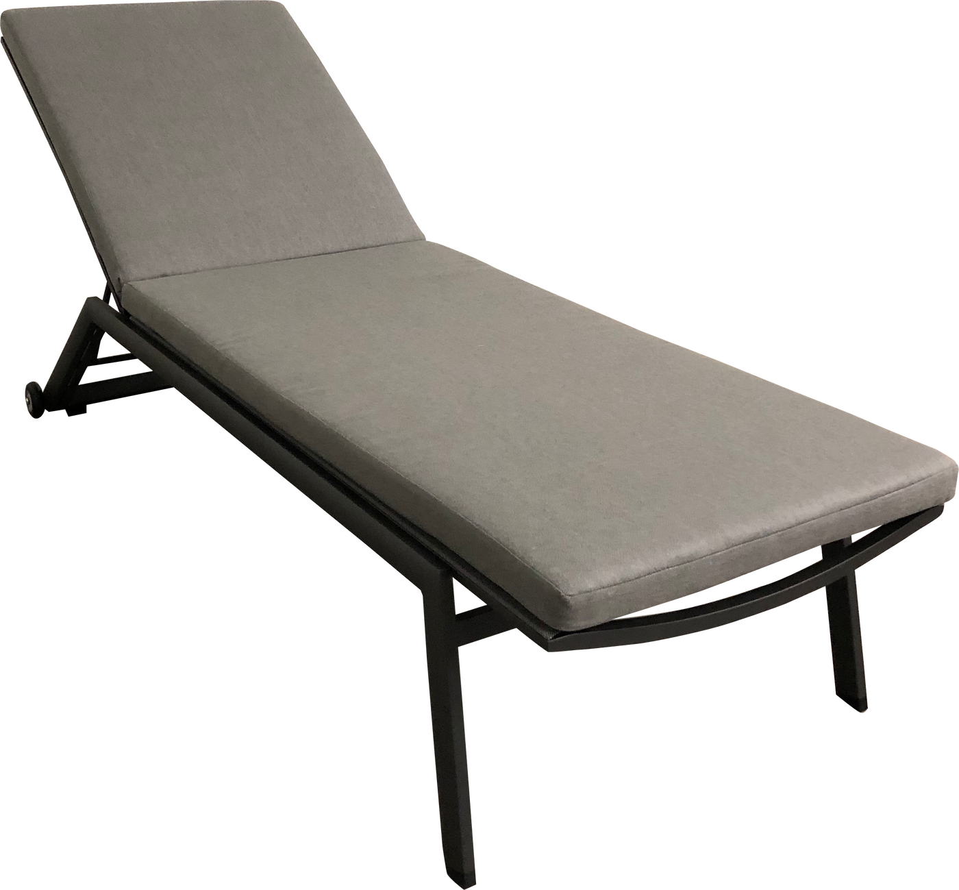 Lounger cushion Hydra / Gibara / Sylt / Mauritius wet charcoal