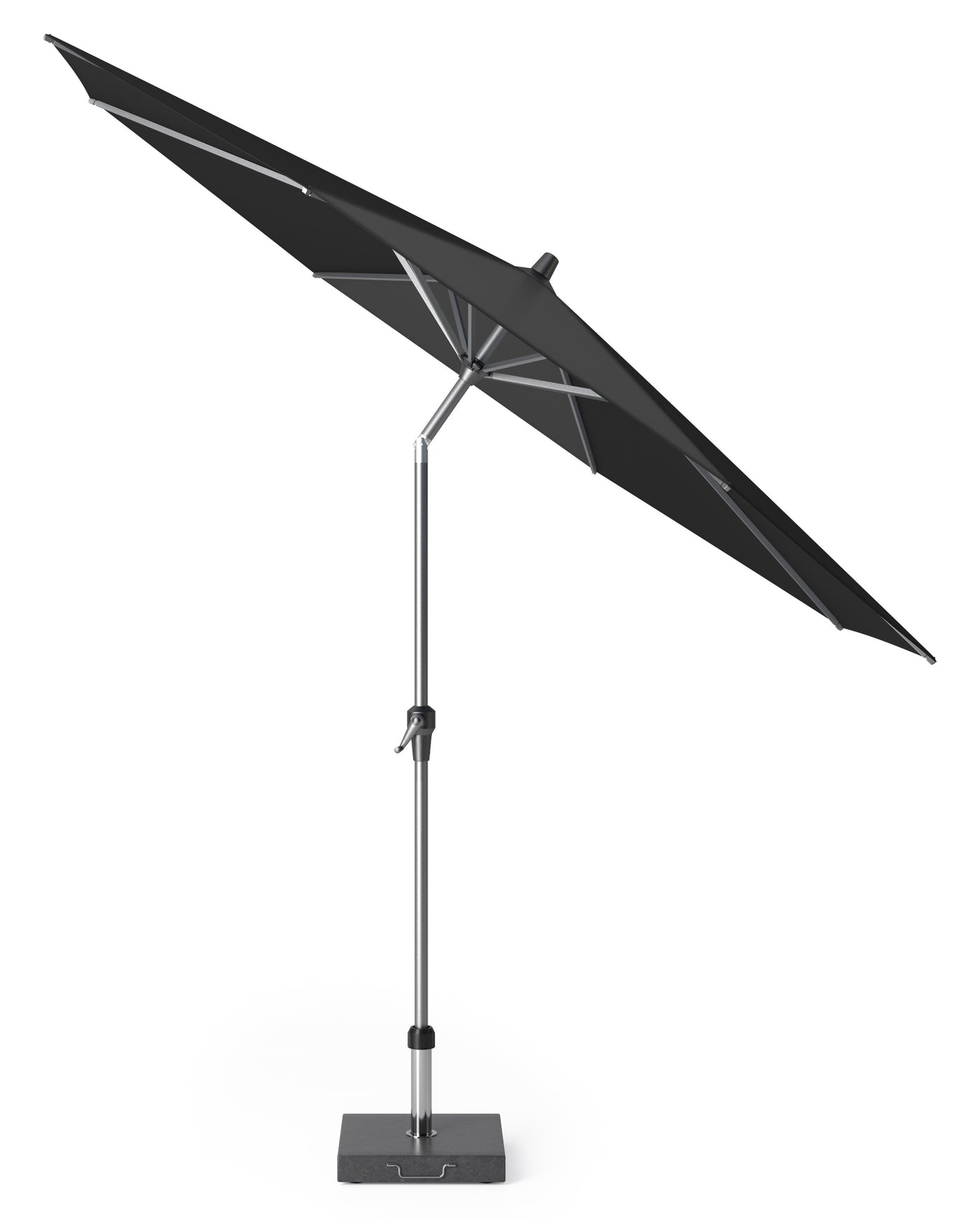 Riva stokparasol Ø 300 zwart