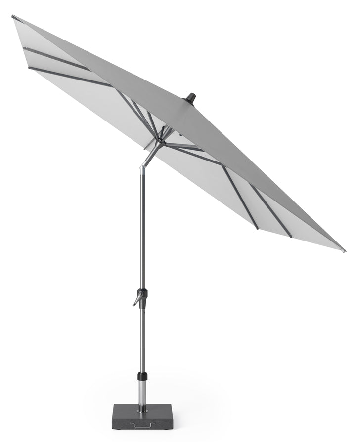 Parasol droit Riva 250x250 gris clair